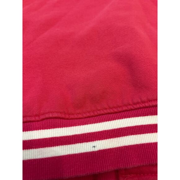 Tupperware Varsity Jacket 2XL pink white logo letterman style 23x27 sportswear - Picture 6 of 6
